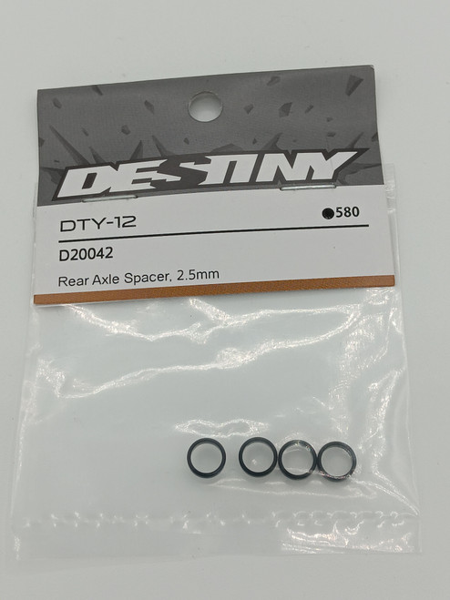 Rear Axle Spacer, 2.5mm (4)