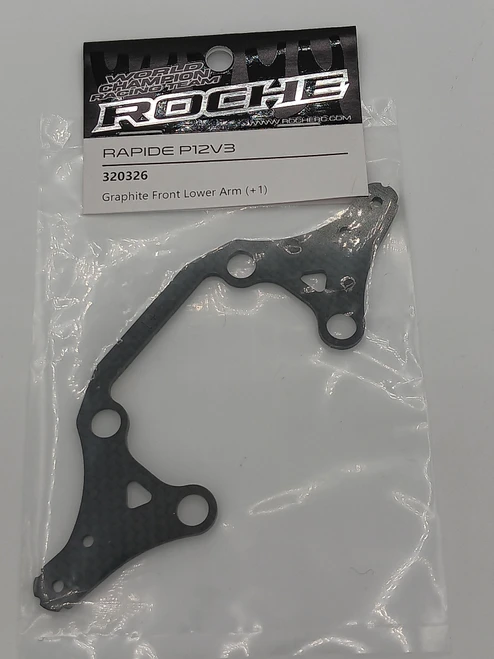 P12V3 Graphite Front Lower Arm (+1)