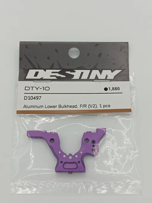 Aluminum Lower Bulkhead F/R DTY-10 (V2)