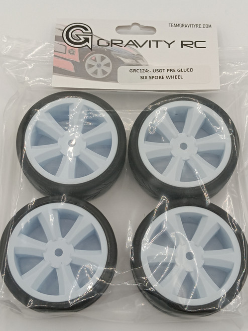 USGT Pre-Glued Edge Wheel White (4)