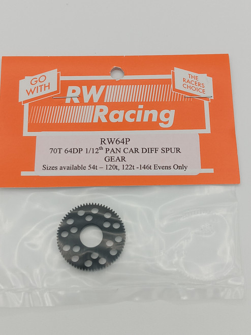 RW Racing 70T 64P Spur Gear