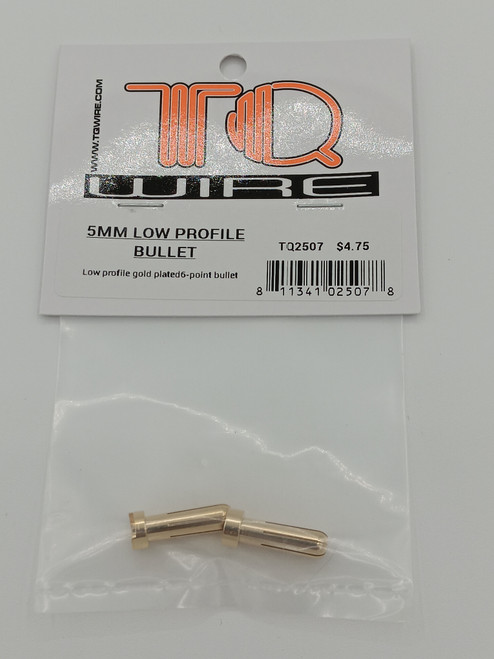 TQ Wire 5mm Low Profile Bullets (2)