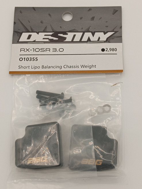 Short Lipo Balancing Chassis Weight Kit