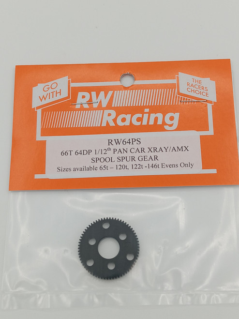 RW Racing 66T 64P Spur Gear