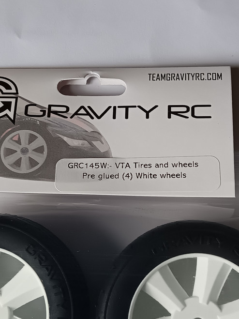 G-Spec VTA Tires (Set of 4) PreGlued White Wheel