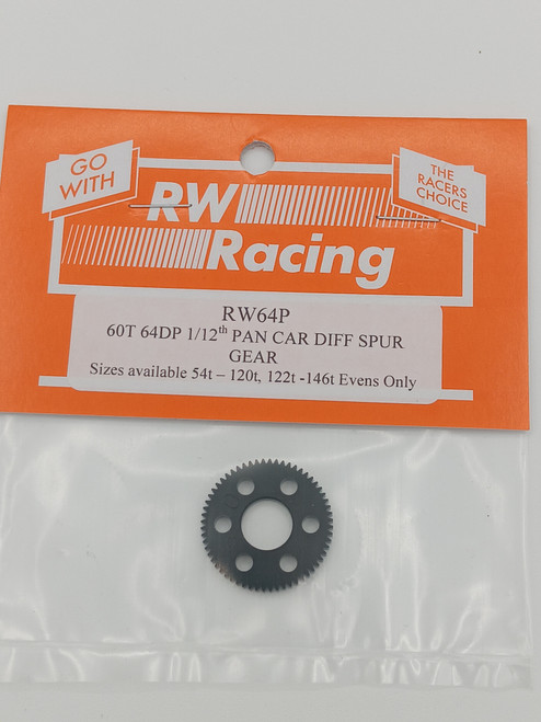 RW Racing 60T 64P Spur Gear