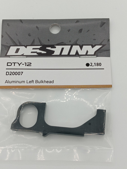 Aluminum Left Bulkhead DTY-12R