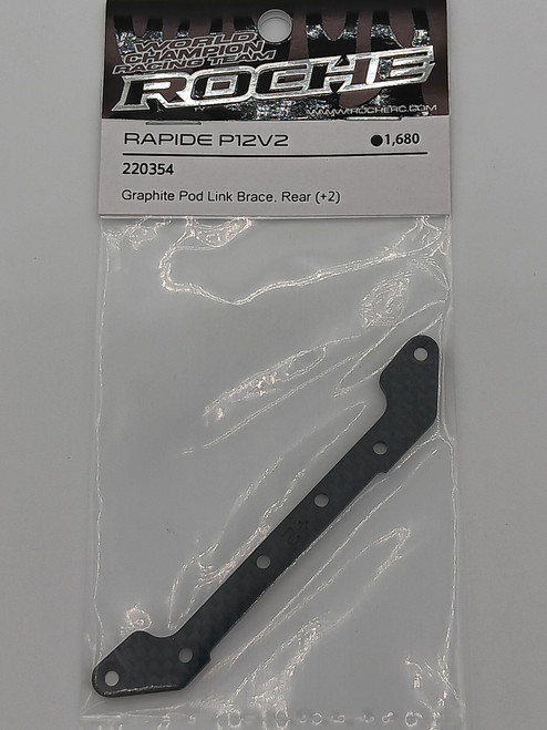 P12V2 Graphite Pod Link Brace, Rear +2
