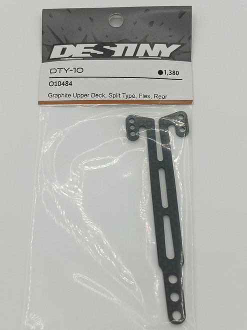 DTY-10 Graphite Upper Deck, Split,2.0mm Flex Rear