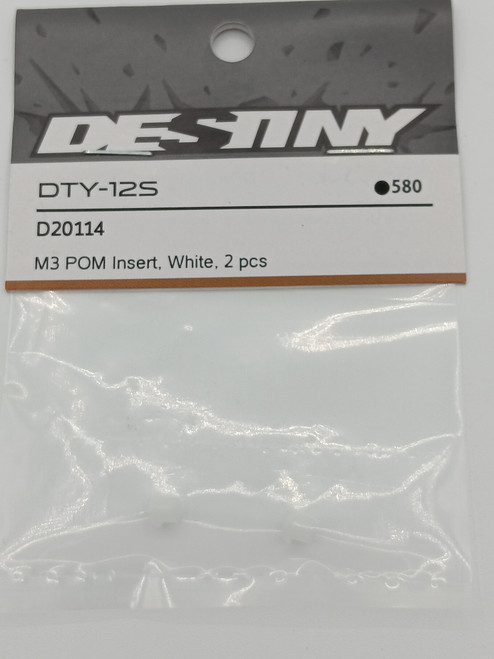 DTY-12S M3 POM White Insert (2)