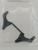 P12V3 Graphite Rear Body Post Plate