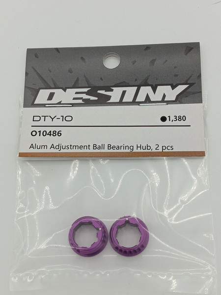 DTY-10 Purple Aluminum Adjustment Ball Bearing Hub (2)