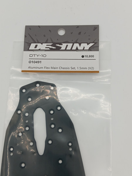 DTY-10 Aluminum Flex Main Chassis 1.5mm V2