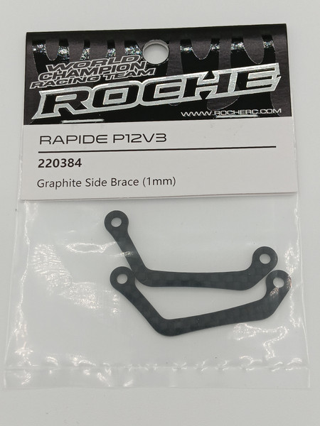 P12V3 Graphite Side Brace (1mm)