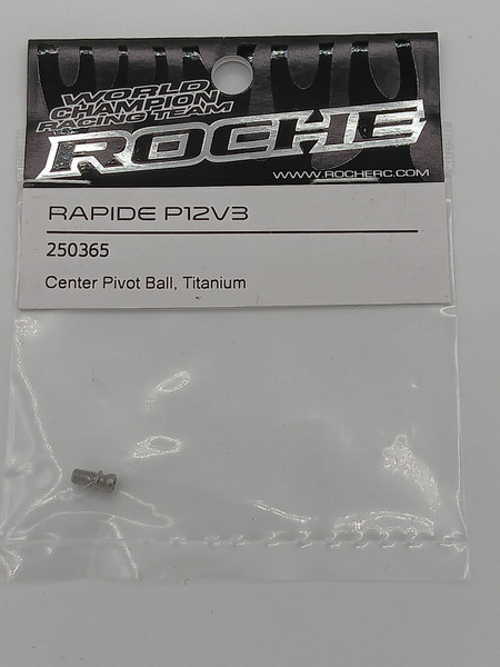 P12V3 Center Pivot Ball Titanium