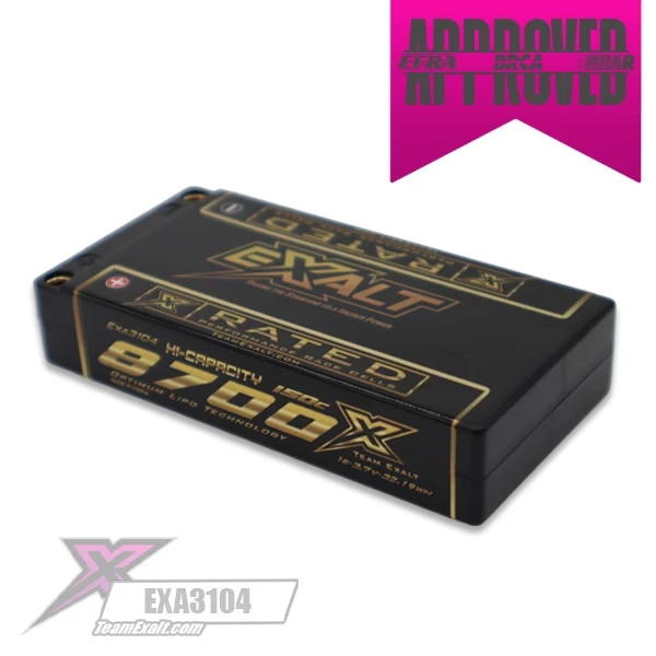 Exalt 8700 mah 150c 1s Lipo Battery
