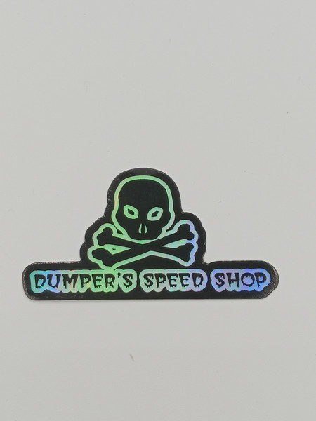 Dumper's Speed Shop Magic Sticker
