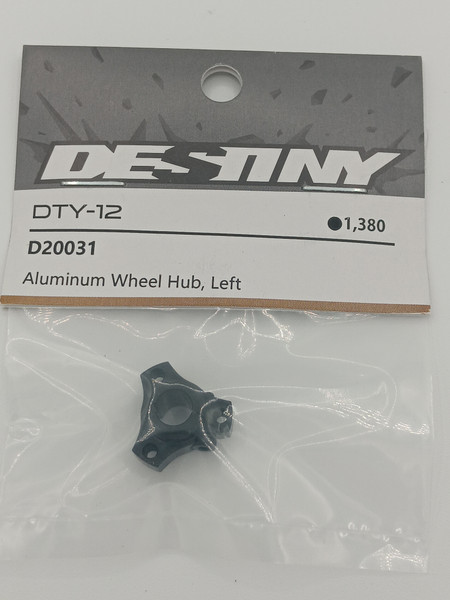 Aluminum Clamping Wheel Hub Black