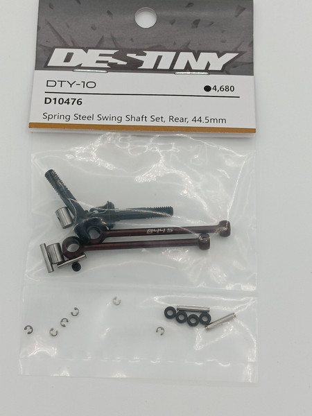 Spring Steel Swing Shaft Set Rear 44.5mm