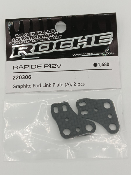 P12V Graphite Pod Link Plate (A) 2 Pcs
