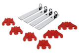 Trans-Dapt Red Deluxe Wire Loom Set  9650