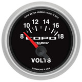 Autometer 2-1/16 Copo Voltmeter Gauge 8-18 Volts 880874