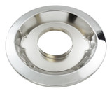 Racing Power Co-Packaged Air Cleaner Base 14In Hi -Lip - Chrome R7195B