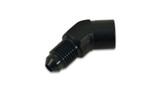 Vibrant Performance Fitting  Adapter  45 deg ree  Male -3 AN to Femal 11300