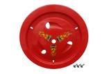 Dominator Racing Products Wheel Cover Bolt-On Red 1013-B-RD
