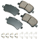 Akebono Brake Corporation Brake Pads Rear Land Rover LR2 13-15 Range Rv EUR1307A