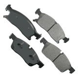 Akebono Brake Corporation Brake Pad Front Dodge Durango 11-20 Jeep Grand ACT1455