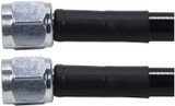 Allstar Performance Coated Braided Line 12In #3Hose -3Str/-3Str Steel All48430-12