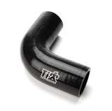 Ti22 Performance 90 Degree Bend 1-1/2In Silicon Hose Black Tip5162