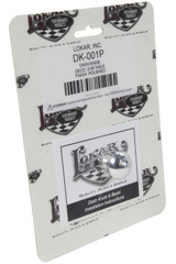Lokar Dash Knob Deco 3/16I N Hole Polished Dk-001P