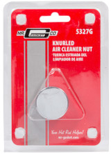 Mr. Gasket Air Cleaner Nut - Chrome Steel Knurl 1/4-20 5327G
