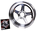 Billet Specialties Street Lite Wheel 15X3.5  1.75 Bs 5X4.75 Bc Rs035356117N