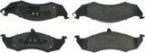 Centric Brake Parts Premium Semi-Metallic Br Ake Pads With Shims And 300.0417
