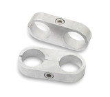 Earls 5/8In. Polished Alum. Hose/Tube Separators-2Pk 167210Erl