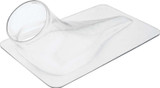 Quickcar Racing Products Naca Duct Clear Single  60-000