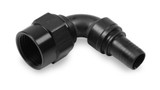 Earls 6An 90-Deg Ultrapro Crimp-On Hose End Black 689106Erl