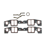 Michigan 77 Intake Gasket Set - Sbc Ret-Port 1.410 X 2.500 Ms20016