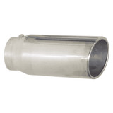 Pypes Performance Exhaust Exhaust Tip 4In X 5In 12In L Polished Bolt-On Evt405