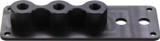 Quickcar Racing Products Firewall Junction 3 Big 2 Small Hole 63-132