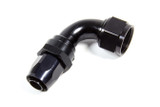 Fragola Hose Fitting #16 90 Deg. To #12 Hose Black 229015-Bl
