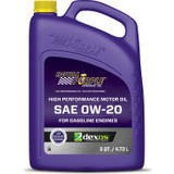 Royal Purple 0W20 Multi-Grade Sae Oil 5 Quart Bottle 51020
