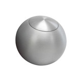 Lokar 2In Shift Knob Solid Round Satin W/Button Sk-6920