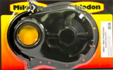 Milodon Bbc Timing Cover - Black  65604