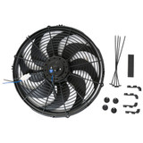 Racing Power Co-Packaged 14In Electric Cooling F An 12V Curved Blades R1014