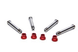 King Racing Products Titanium Stud Kit For Rear Motor Plate 4090