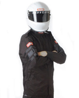 Racequip Black Jacket Single Layer Med-Tall 111004